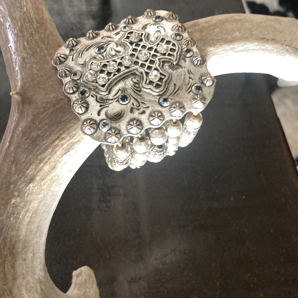 Western cross bracelet